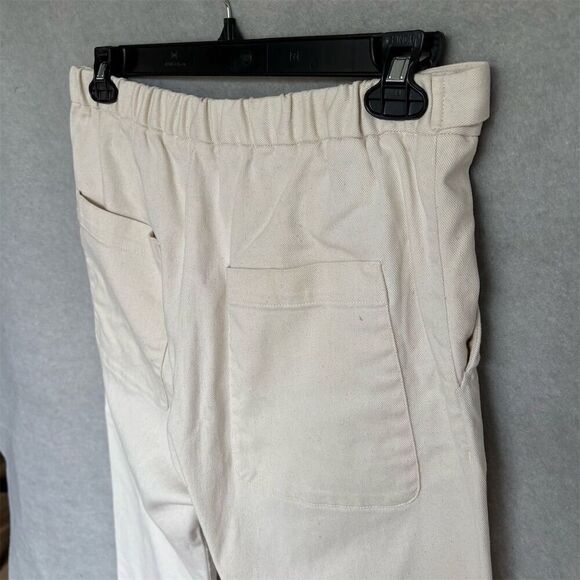 Barena Venezia Beige Casual Cropped Size 48 Belted Waist Pockets - Picture 2 of 6